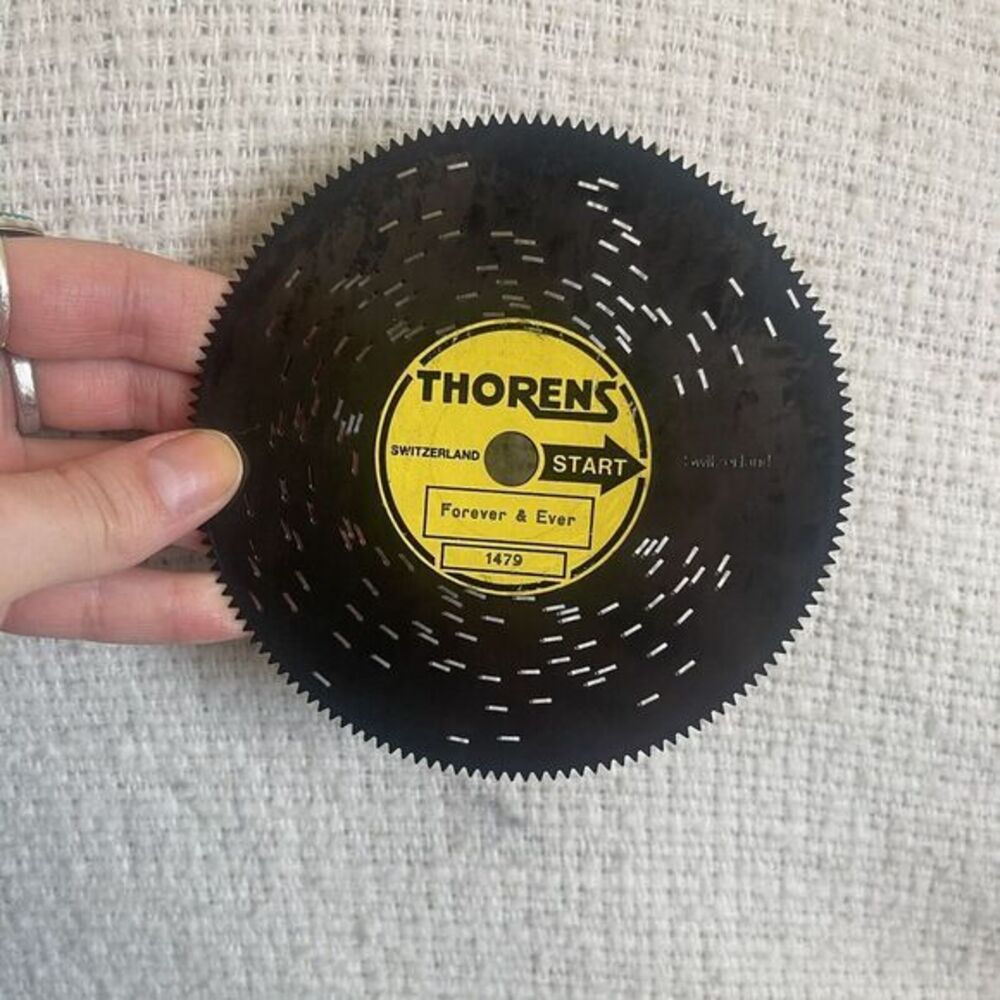 Thorens Switzerland 4 1/2" Disc Classic Show Tunes Music #1479 Forever & Ever